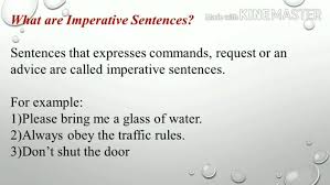 An imperative sentences begs an action of the audience. Edukool Convert Imperative Sentences From Active Voice To Passive Voice Facebook