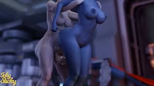 Femshep and Liara down time [IckySticky]