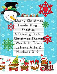Merry Christmas Handwriting Practice Coloring Book Christmas Themed Words To Trace Letters A To Z Numbers 0 9 Christmas Images To Color To Match The Practice Words Press Muddy Puddles 9798564437387 Amazon Com Label the christmas words in english printout. amazon com