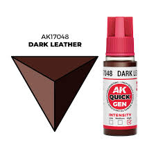 AK-Interactive: Quick Gen Acrylic Contrast - Dark Leather 18 ml