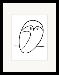 Die sammlung die ihresgleichen sucht erzielte höchstpreise. G C Bild Picasso Chouette Mit Rahmen 35 45 Cm Otto