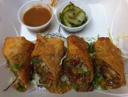 Eat Our Jerk Chicken Egg Rolls Your Taste Buds Will Thank You The Sunshine Grill Trip Advisor S Number 1 Rated Restaurant In Th Good Burger Food Cuisine