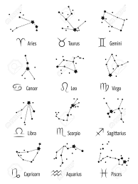 Zodiac Signs Horoscope Symbols Astrology Icons Stars Zodiacal Horoscope Tattoos Zodiac Tattoos Zodiac Sign Tattoos