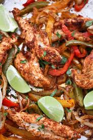 Baked Chicken Tender Fajitas
