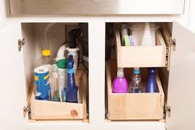 Black And Decker Storage Cabinet Plastic Make Full Use Of Your Under Sink Cabinet Space With A Practical Drawer System This Easy To Build Desi Under Sink Storage Sink Storage Cabinet Organization Diy