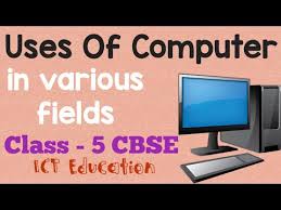 Laptop, tablet, or desktop computer. Uses Of Computers Grade 4 Computer Science Cbse Youtube
