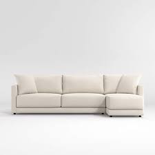 Enjoy free shipping on most stuff, even big stuff. Gather Petite 2 Piece Sectional Reviews Crate And Barrel