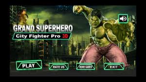 Hulk Action Game Grand Superhero City Fighter Pro Robot Adventure All Levels Android Gameplay Https Youtu Be Ulh2byckshk Android Youtube Follow Repin