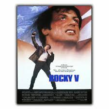 The film was critically acclaimed and solidified stallone's career and was the beginning of his rise to prominence as a major movie star of that era.5 among other accolades, it received ten academy award nominations, winning three, including best picture. Rocky V 5 Sign Metal Plaque Film Movie Advert Poster Art Print Ebay