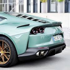Ferrari 812 Superfast Painted In Verde Tevere Photo Taken By Peter Freisler 24 Ferrari Painted Photo Superfast Taken T Ferrari Droomauto S Automobiel