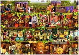 The classic puzzle pieces are beautiful and solid, with the famous blue back. Bluebird Puzzle Make Puzzle Sweet Again