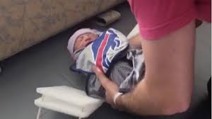 Newborn Bills Mafia Member Breaks His First Table Youtube