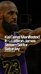 News for You: Back in 2024, Kai Cenat promised that if he ever got the  chance to stream with LeBron James, he’d bring along Cash Nasty, Flight  Reacts, and Tylil. Now, the moment’s arrived — Kai just ...