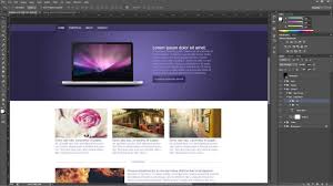 How To Design Website In Photoshop Template Download Link In Descripti Website Design Photoshop Template Templates Downloads