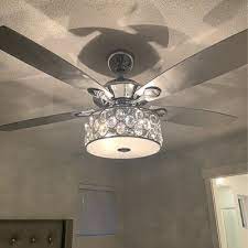 Some of the most reviewed products in ceiling fans with lights are the home decorators collection merwry 52 in. Gold Flamingo 52 Rupert 5 Blade Crystal Ceiling Fan With Remote Control And Light Kit Included In 2021 Ceiling Fan Chandelier Ceiling Fan Ceiling Fan With Remote