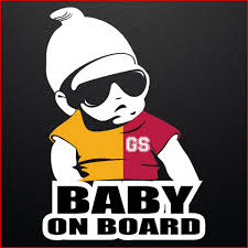 Baby On Board Galatasaray Auto Aufkleber In Klubfarben Wunschname Kind 20x14cm Auto Aufkleber Aufkleber Baby