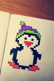 Maybe you would like to learn more about one of these? Pinguin Als Pixel Art Pixel Art Zeichnungen Zeichnen