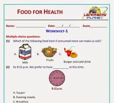 Image Result For Evs Food For Grade 1 1st Grade Worksheets Worksheets Worksheets For Grade 3