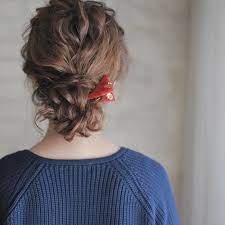 編み終わり こそ大切 ヘアアレンジの最後に使えるワザ ヘアアクセ ヘアアレンジ ヘアあれんじ ヘア