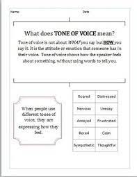What Is Tone Of Voice Social Skills Lessons Social Skills Social Skills Activities