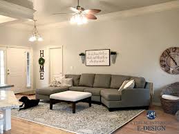 It pairs up just fine with beige carpets, like all other grays. Sherwin Williams The 10 Best Gray And Greige Paint Colours Living Room Grey Gray Sectional Living Room Grey Walls Living Room