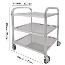 Check spelling or type a new query. Multipurpose Kitchen Trolley With 4 Wheels 3 Layers For Hotel Restaurant Kitchen 90 X 85 X 45cm Portable Catering Trolley Service Trolley Ejoyous Stainless Steel Trolley Furniture Home Kitchen Efectoeducativo Cl