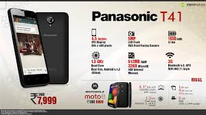 Panasonic T41 Andoroid KitKat Smartphone