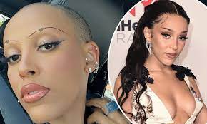 Go f**k yourselves': Doja Cat SLAMS trolls who criticised her for shaving  her head | Daily Mail Online