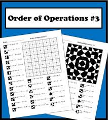 Order of operations worksheet maker. Order Of Operations Advanced Color Worksheet 3 By Aric Thomas