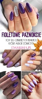 Fioletowe Paznokcie Na Jesien Top 26 Czarujacych Inspiracji