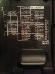 Need Photo Of Fuse Box Diagram For 99 Maxima Forums