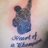 Surreal mountain tattoo is for imaginative people who like to see colors even in rocky mountains. Training Rocky Film Tattoo Tattooimages Biz