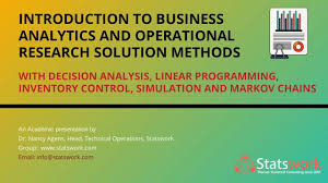 Introduction To Business Analytics And Operational Research Solution Met Linear Programming Analytics Solutions