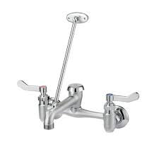 metal lever handle mop sink faucet
