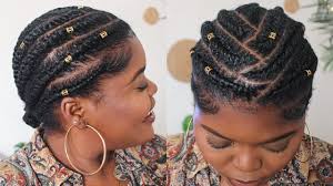 Kinky twist hairstyles for natural hair have become so varied and creative you can look fabulous every day, without lots of special hair treatment! Simple Flat Twist Hairstyle Detailed No Extensions Gel How To Flat Twist Natural Hair Youtube