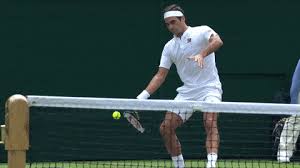 Coup droit, revers, revers chopé, service. Tennis Roger Gif By Wimbledon Find Share On Giphy