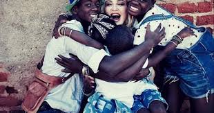 Madonna Hugs Her 4 Adopted Children As They Open Hospital In Malawi Adopting A Child Madonna Children