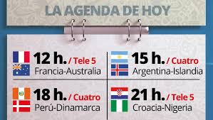 ¡todos los partidos de hoy! Cinematica Guardia Flor Partidos Hoy En El Mundial Consumo De Ultramar Extrano