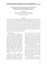 Baca juga artikel yang mungkin berhubungan : Jurnal Sistem Informasi Berbasis Web Dan Android Jurnal Indonesia