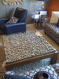 Mesa Com Rolhas Table En Liege De Vin Bricolage Table Basse Tableau Liege