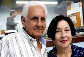 Pilares de Radio Progreso, Caridad Martínez y Alberto Luberta