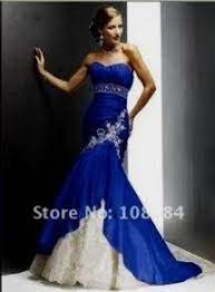 If you're looking for a mermaid wedding dress, we'll help you find a gorgeous gown, at an amazing mermaid wedding dresses are fitted through the bodice and flare dramatically at the knee. Royal Blue Mermaid Prom Dress Tumblr Newclotheshop Blue Wedding Dress Royal Red Wedding Dresses Red Ball Gowns