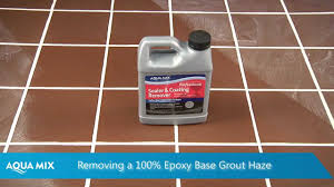 Avoid using cleaners that contain citrus or vinegar when cleaning epoxy garage floor. How To Remove Epoxy Grout Haze Aqua Mix Australia Official Site