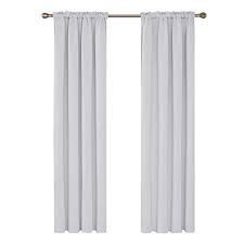 Deconovo Lot De 2 Rideau Fenetre Cuisine Rideaux Thermiques Anti Froid Rideaux Salon Design Moderne Pass Tringl Rideaux Rideaux Chambre Porte Coulissante Verre