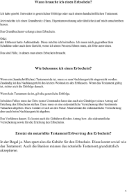 „damit erschweren und verzögern sie abwicklung des nachlasses und verursachen den erben unnötige kosten, kritisiert dr. Und Was Macht Der Notar Wenn Ich Ein Testament Errichten Will Pdf Free Download