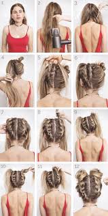 Schone Frisur Die Sie Leicht Selbst Machen Konnen Festival Hair Tutorial Festival Hair Cool Hairstyles