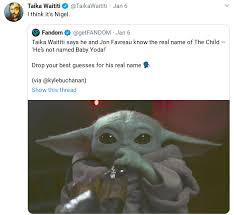 The photo is of director taika waititi showing actress cate blanchett, in hela costume, a tablet device (shown below). Thank You Taika R Mandalorianmemes The Mandalorian Know Your Meme