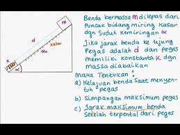 Of104 Usaha Energi Pembahasan Soal Olimpiade 2 Youtube