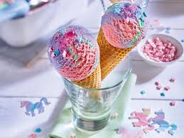 Einhorn Eis So Geht S Lecker Einhorn Eis Eis Selber Machen Eis