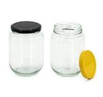 25ml 35ml 60ml 100ml 150ml 200ml 240ml 500ml 600ml 1000ml Empty Clear Round  Container Glass Bottle /Storage/Glass Jar for Honey Pickle Jam Food Candle  with Lid